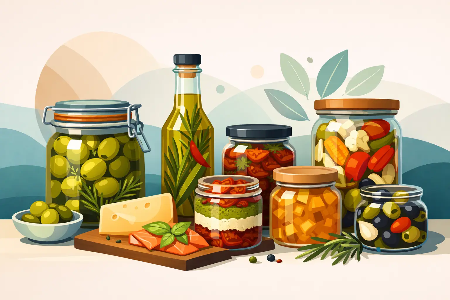 Γυάλινα δοχεία για delicatessen που ξεχωρίζουν